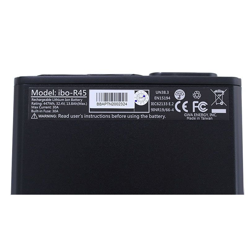 Babboe GWA 32.4V R45 450Wh Fietsaccu Upgrade/revisie - Afbeelding 3
