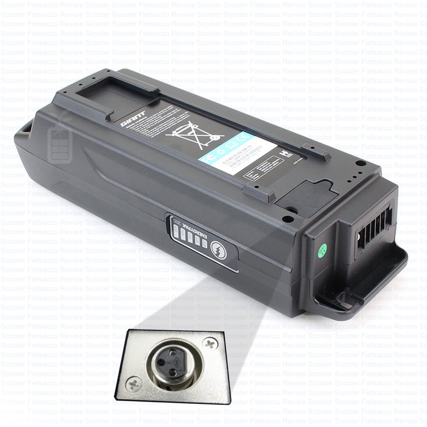 Giant fietsaccu Prime, GrandTour, Entour (type CANBUS) Bagagedrager fietsaccu 36v Upgrade / Revisie - Afbeelding 2