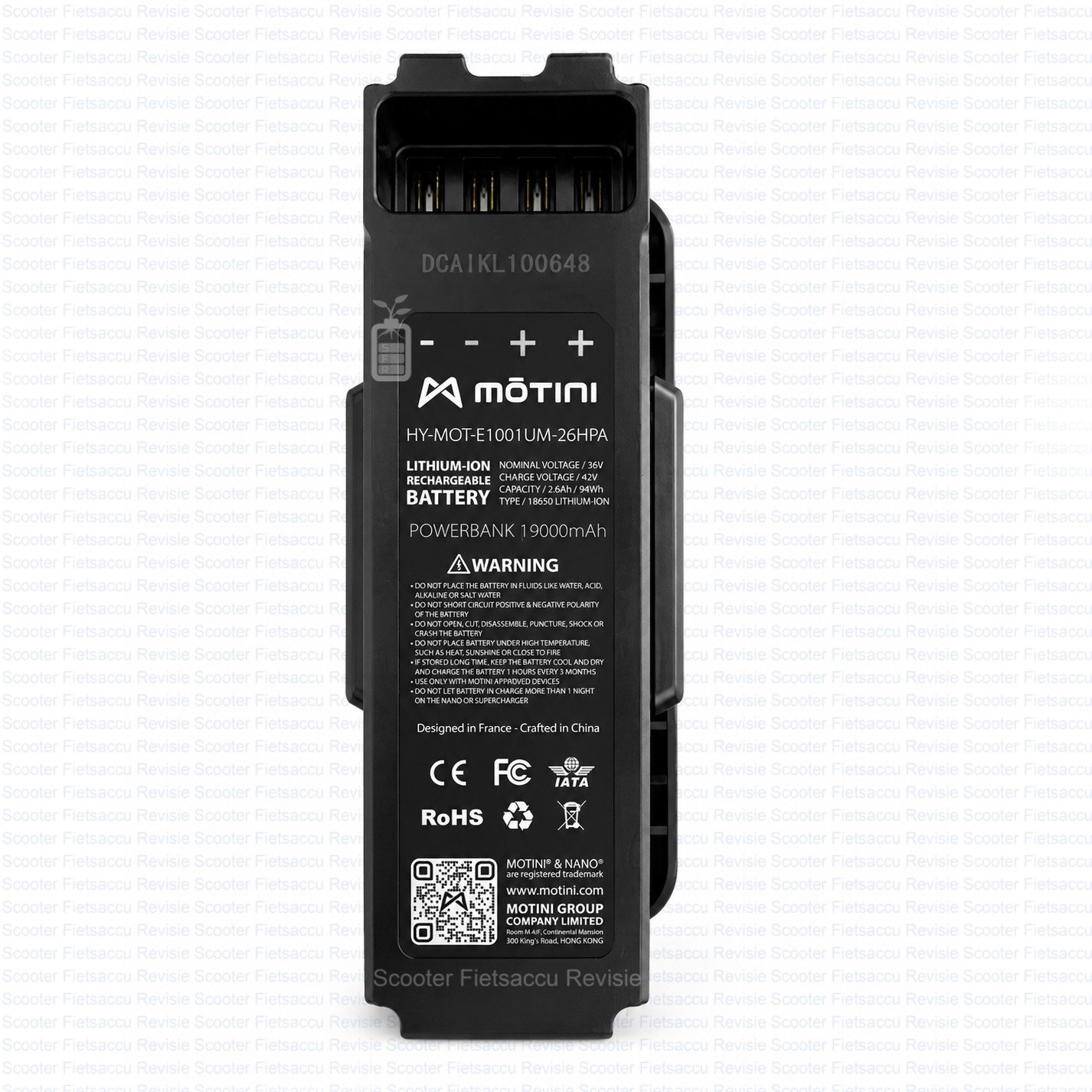 MOTINI 36v - 19000ma Frame Fietsaccu Revisie Upgrade Repair - Afbeelding 2